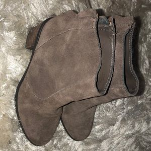 Brown booties